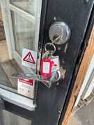 Yderdør med karm