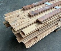 Brugt gulvbrædder i fyr, 20m2, 11,3 cm