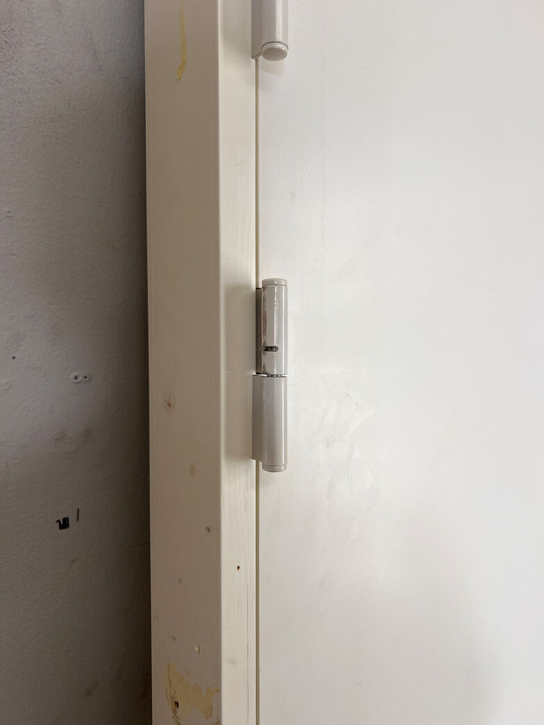 Glat dør med karm M9