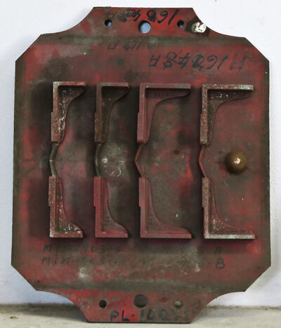 Støbeklichè fra Holbæk Jernstøberi