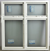 Termovindue med matteret glas