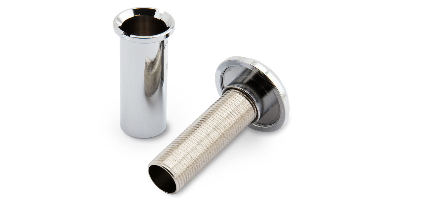 Dørspion i krom - Dørtykkelse: 39-73 mm