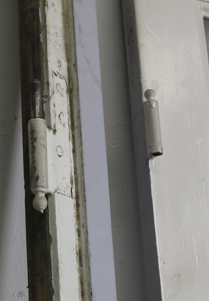 Dobbelt facadedør med karm