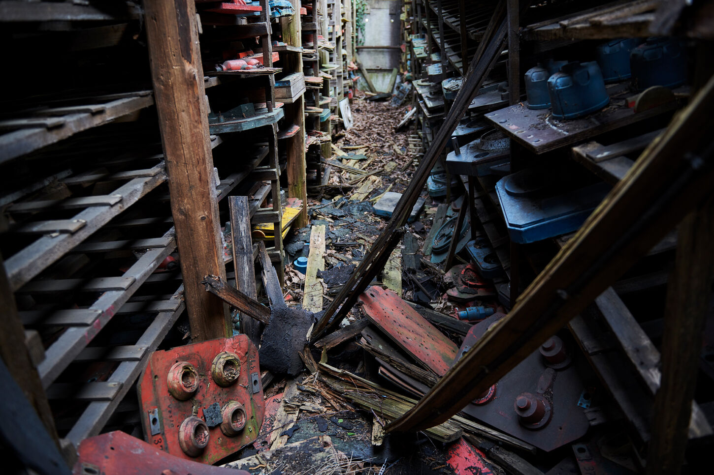 Vægdekoration, stor støbekliché på plade