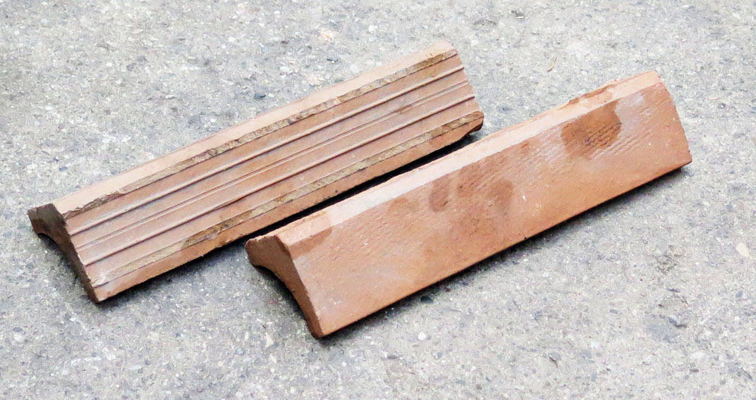Hulkehlliste, rød klinke, 19,5cm
