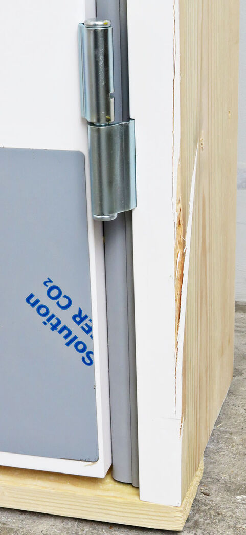 Institutionsdør med karm