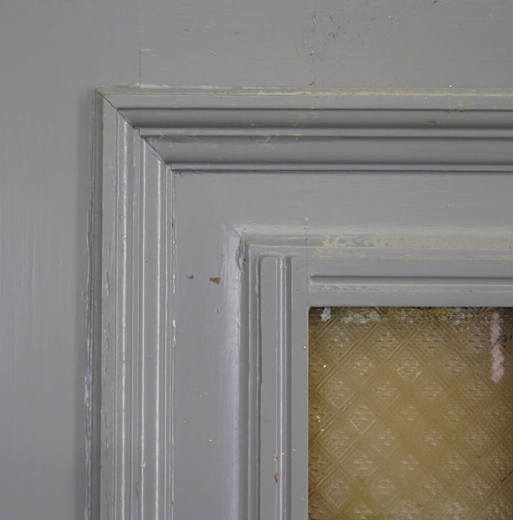 Fyldningsdør med glas - uden karm