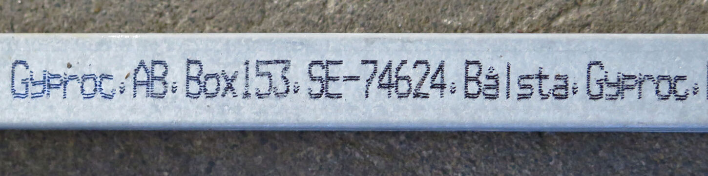 Gyproc BFL 12-14, 41/25-0,5 L:2000 mm