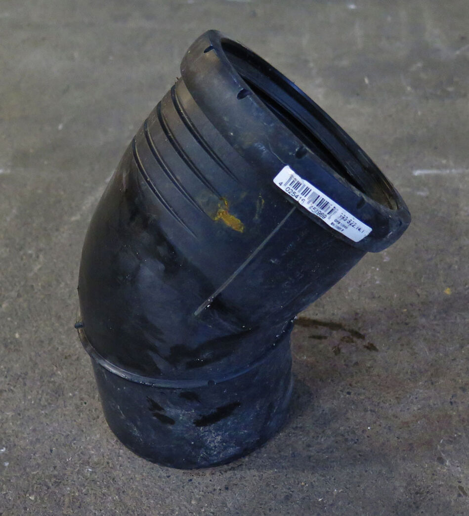 SILENT PRO BØJNING 110MM-30° M/MUFFE 393.521.14.1