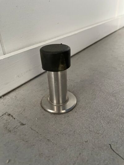 Dørstopper matbørstet