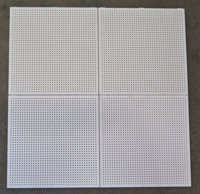 Gips akustikloft 600x600x12,5 mm