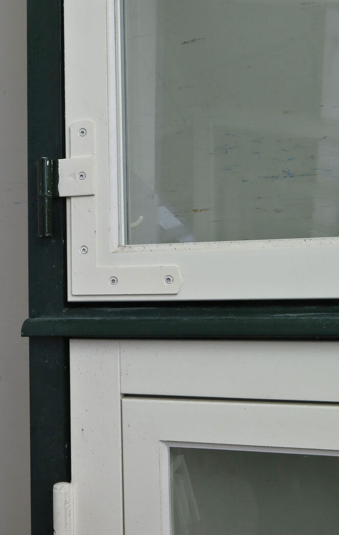 Dobbelt terrassedør med koblet ramme