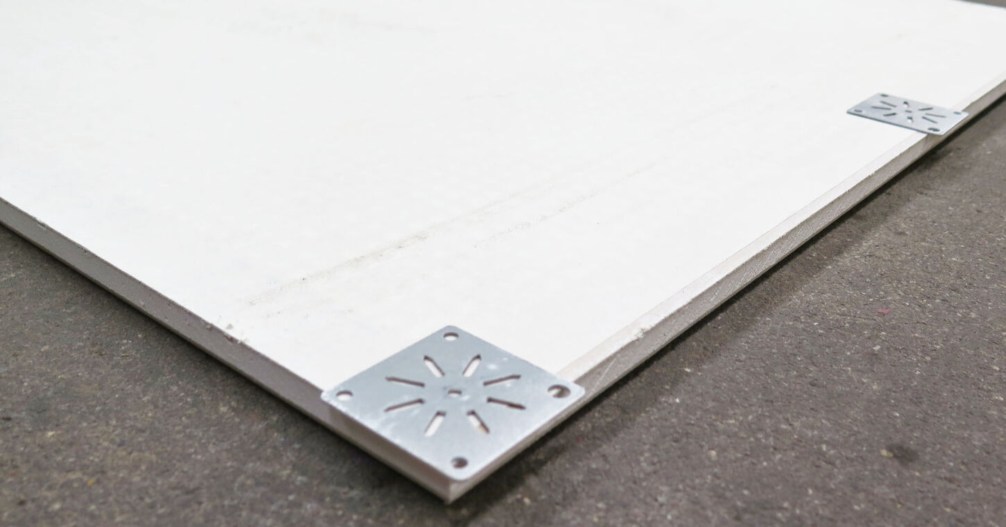 Gips akustikloft 585x585x12,5 mm Gips akustikloft 585x585x12,5 mm