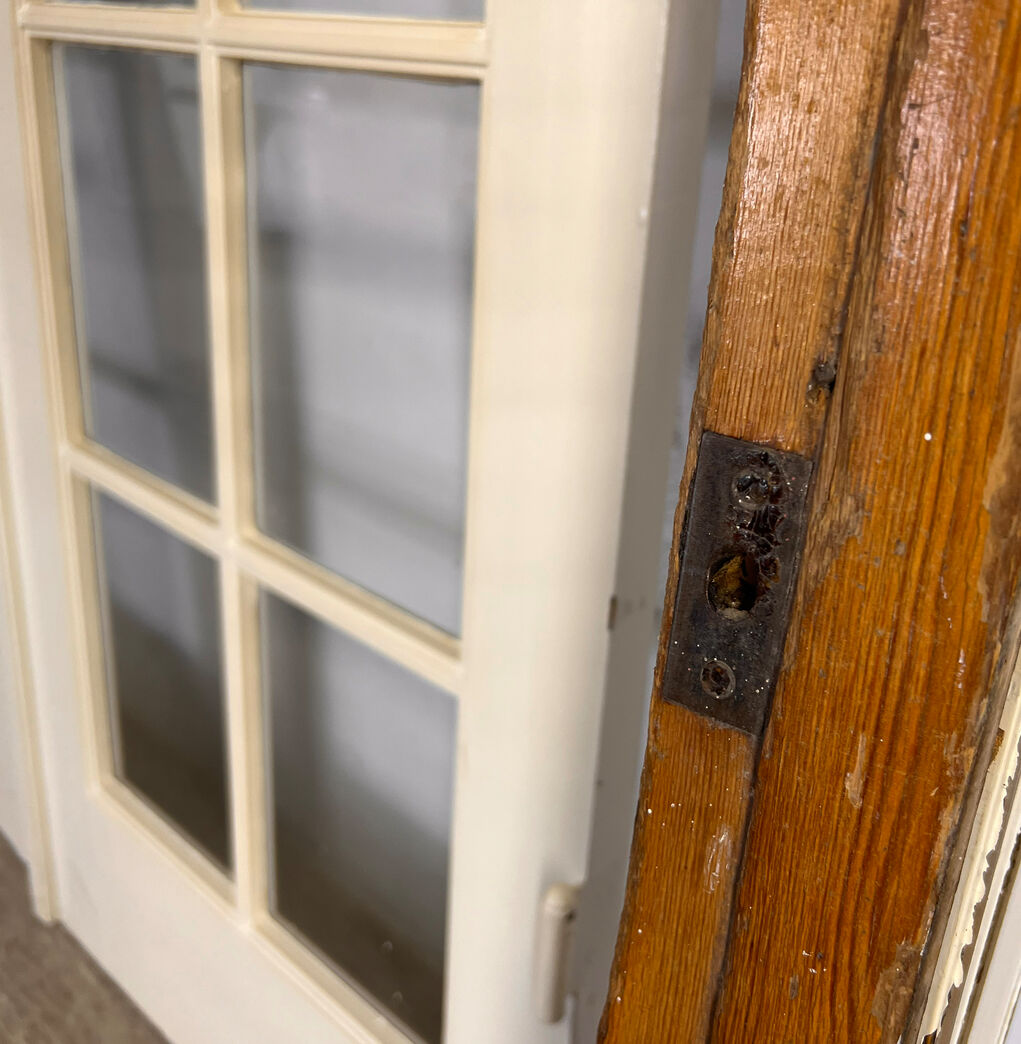 Fransk dør med karm