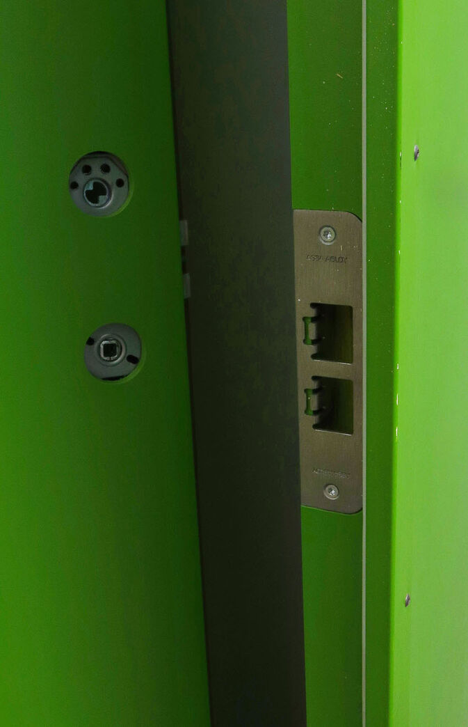 Dobbelt Db35 lyd dør uden karm