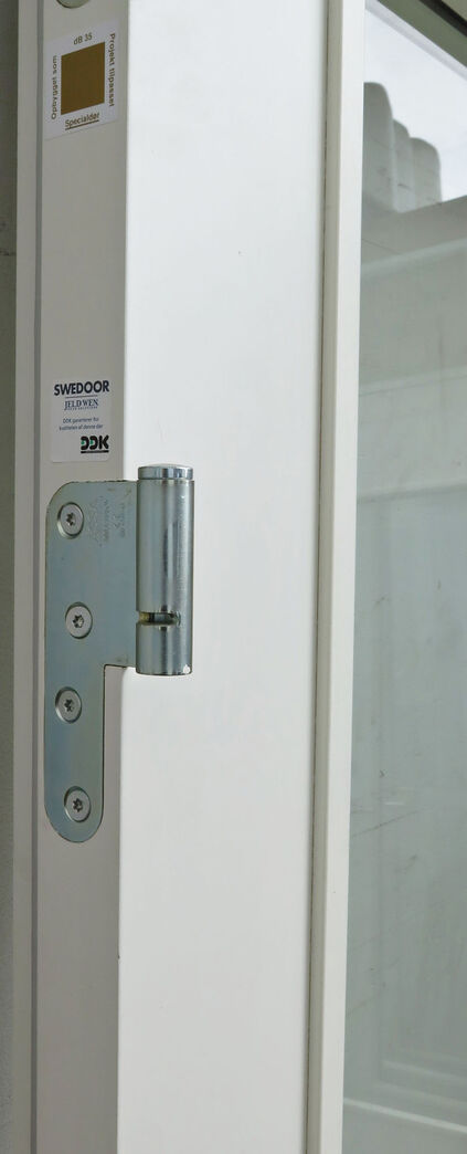 Lyddør dB35 med glas uden karm