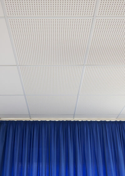 Gips akustikloft 595x595x10 mm