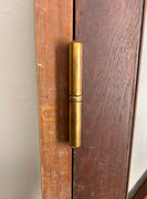 Teaktræsdør med glas og karm Teaktræsdør med glas og karm