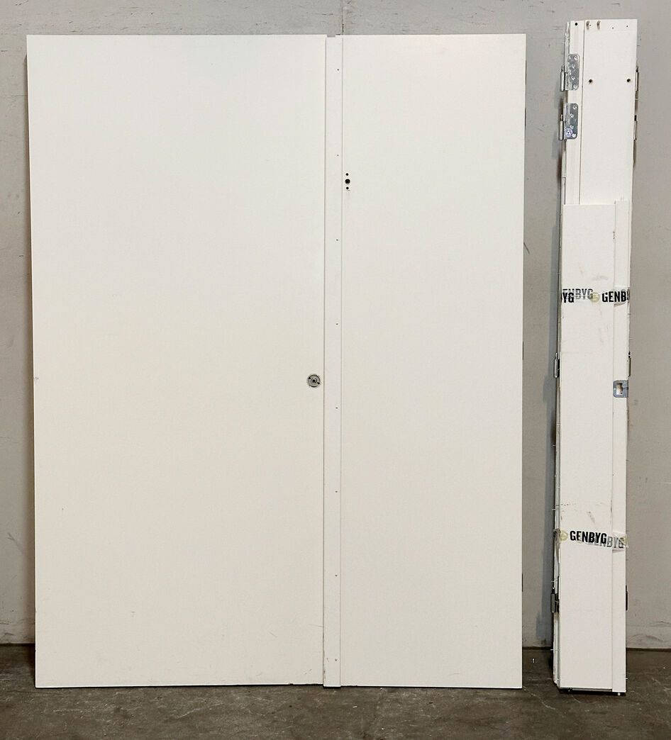 Dobbelt BD60 branddør med karm M16