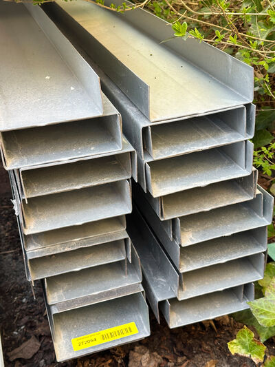 Stålskinne 45x150x3000 mm