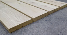 Egetræs terrassebrædder - 30x130x700mm