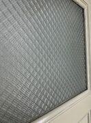 Fyldningsdør med glas uden karm
