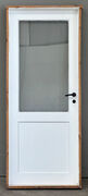 Fyldningsdør 86 cm med glas og karm