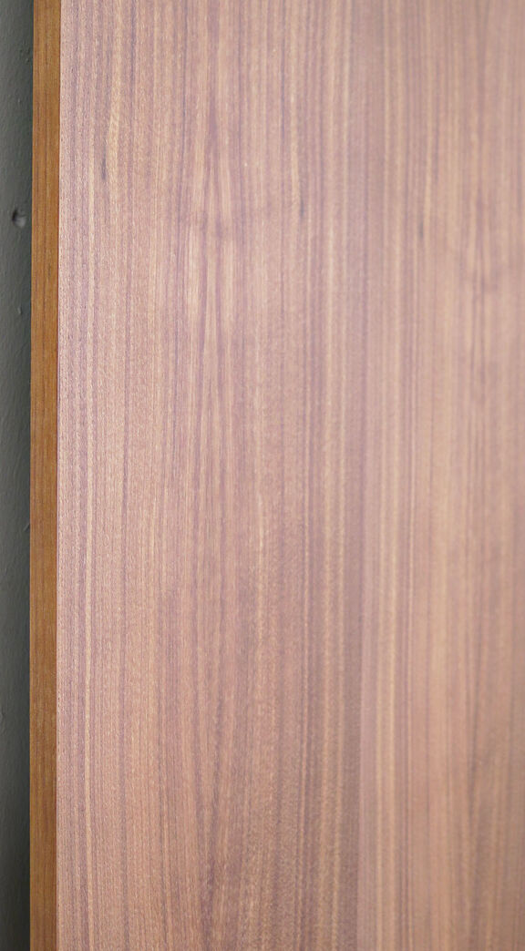 Fineret valnød plade 2400x965x16 mm