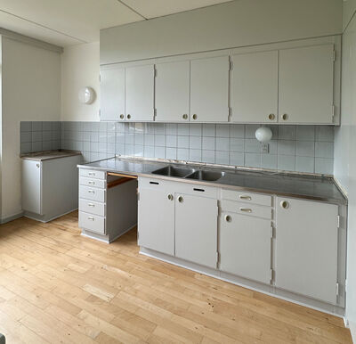 Komplet 60'er køkken, malet