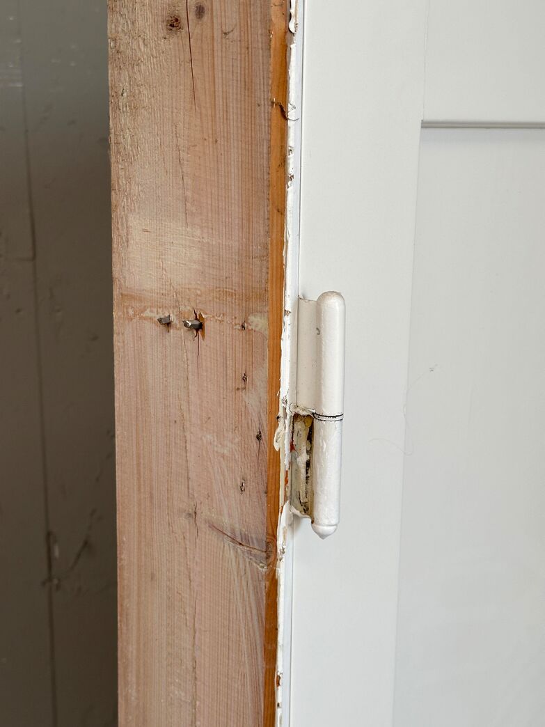 Fyldningsdør 78 cm med karm hh