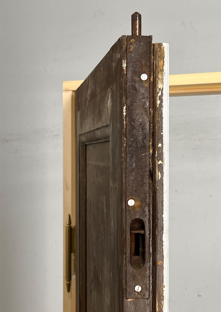 Dobbelt fyldningsdør med karm