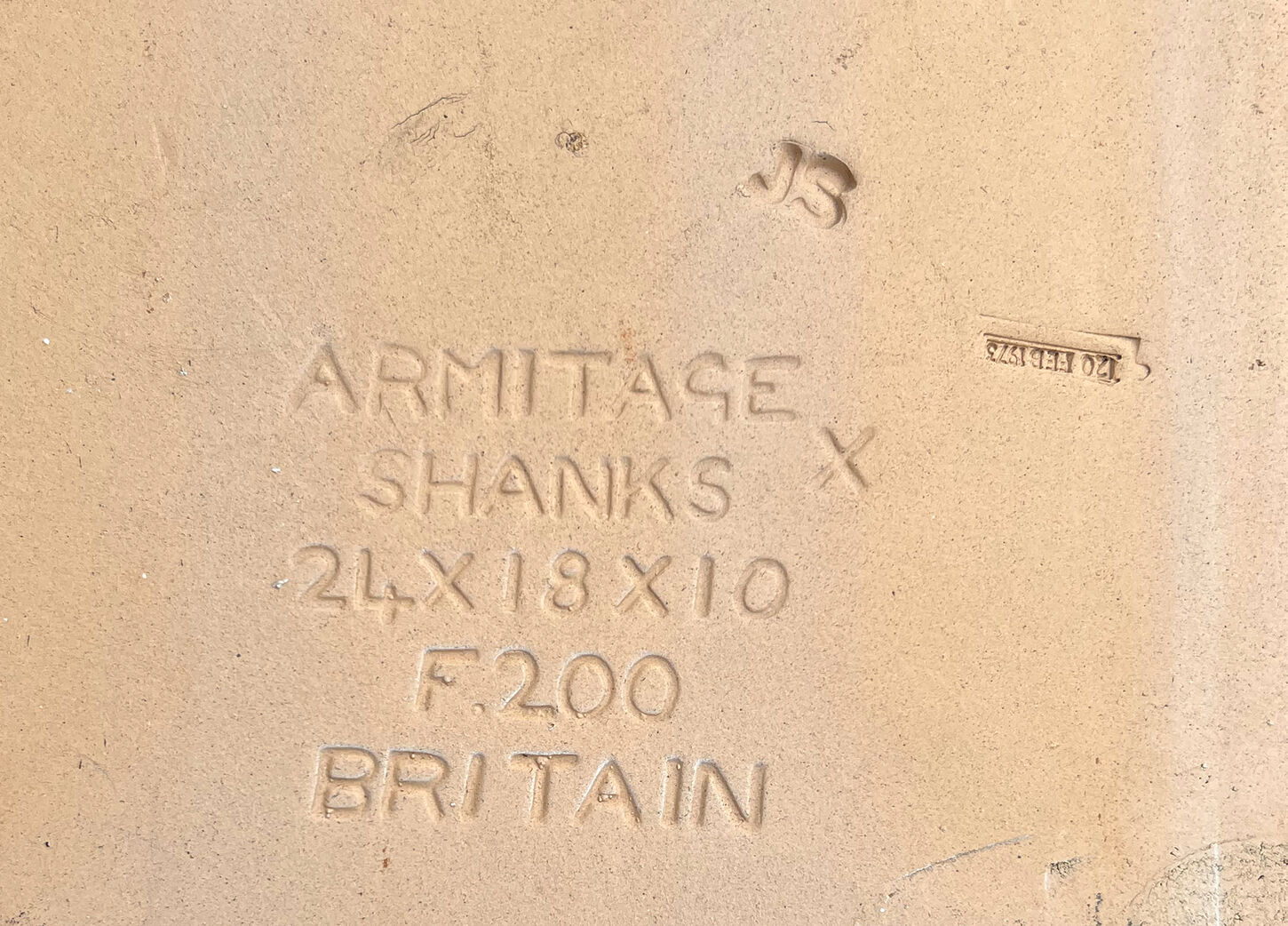 Udslagsvask - Armitage shanks