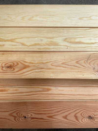 Samlet parti 30 mm fyrretræsgulv 19 m2