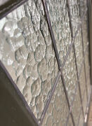 Blyindfattet vindue med koblet ramme