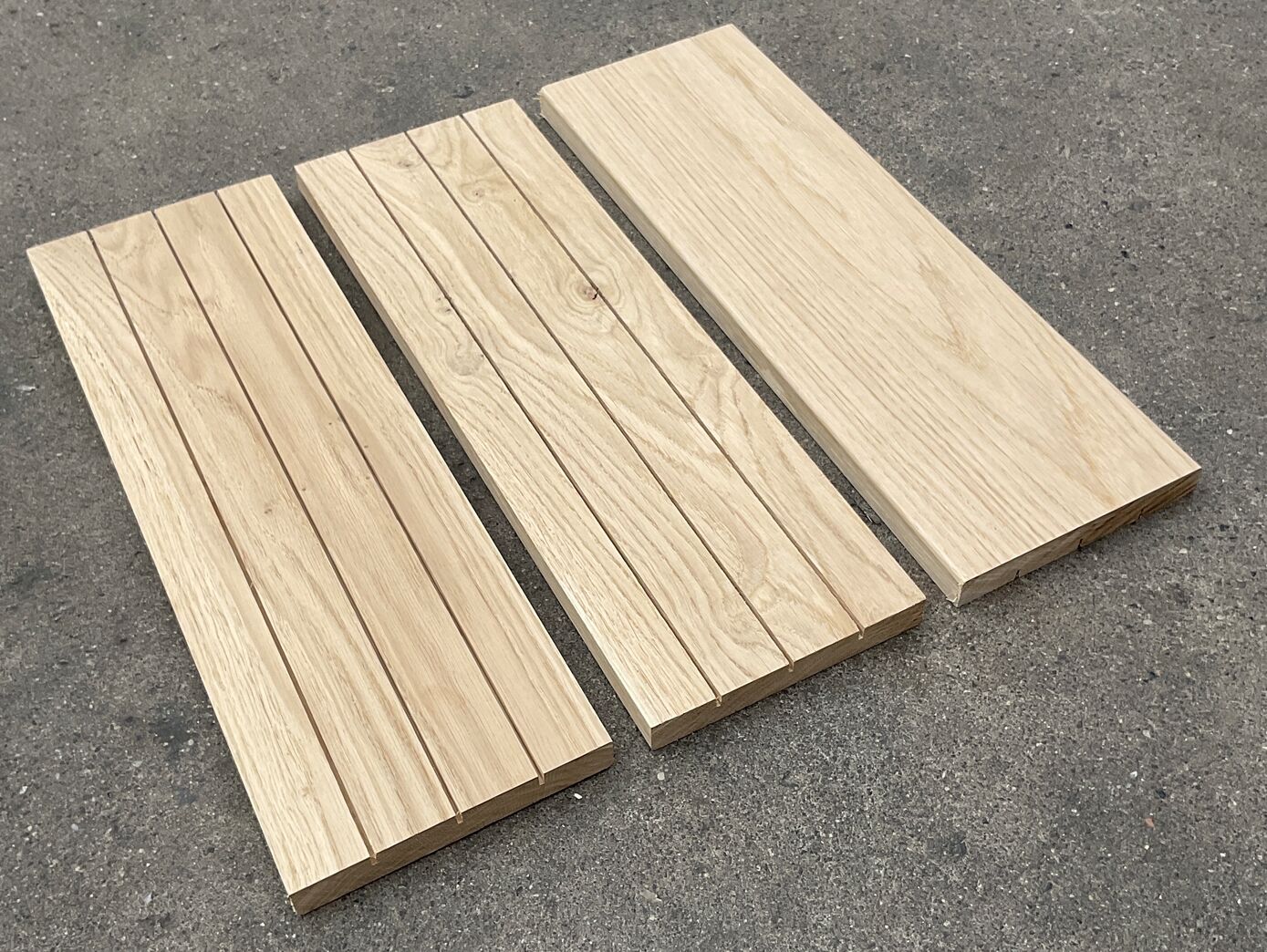 Egetræs terrassebrædder- 21x145x445