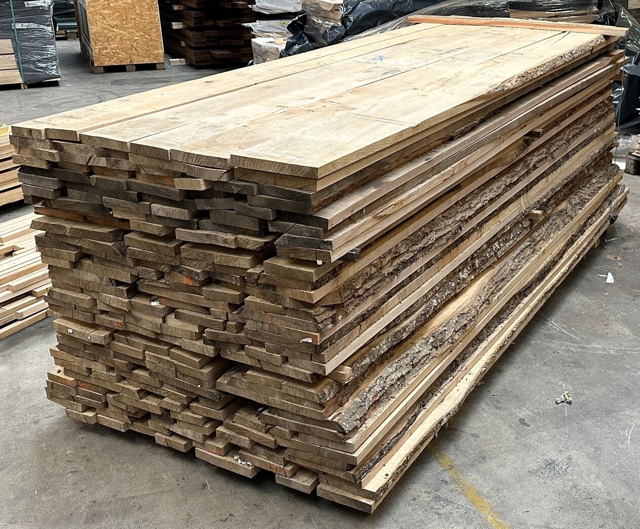 Samlet parti Ask 1,68 m3