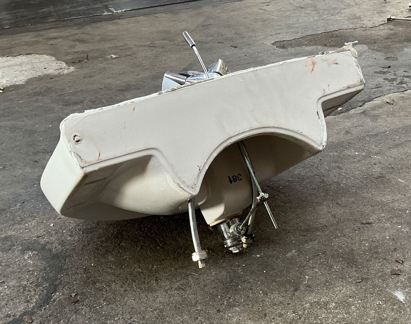 Ifö håndvask med blandingsbatteri