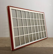 Stort termovindue med sprosser