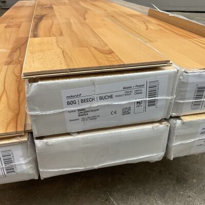 Moland bøg lamelparket, 12,5 m2