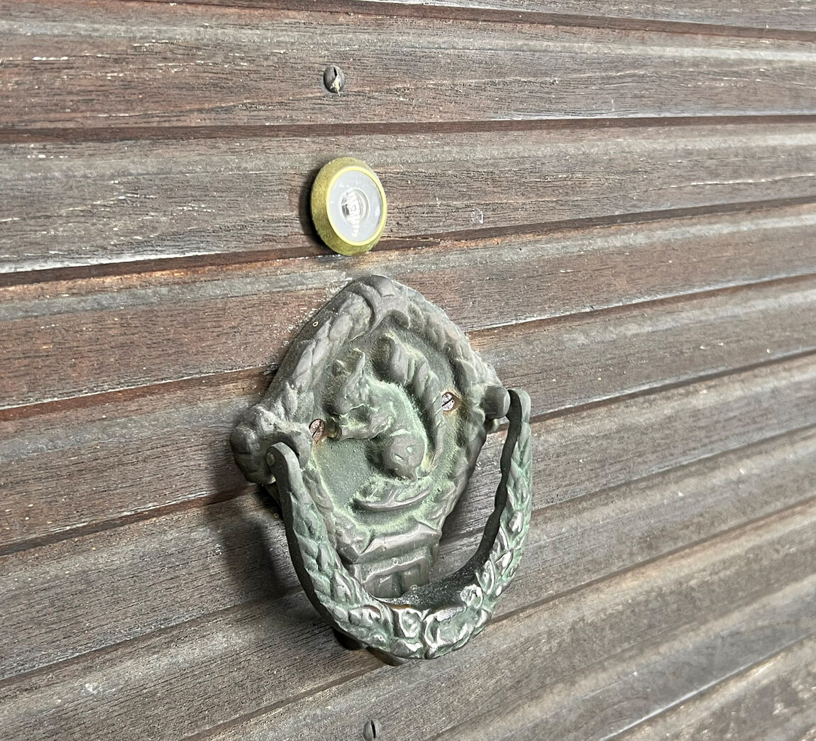 Yderdør med sideparti