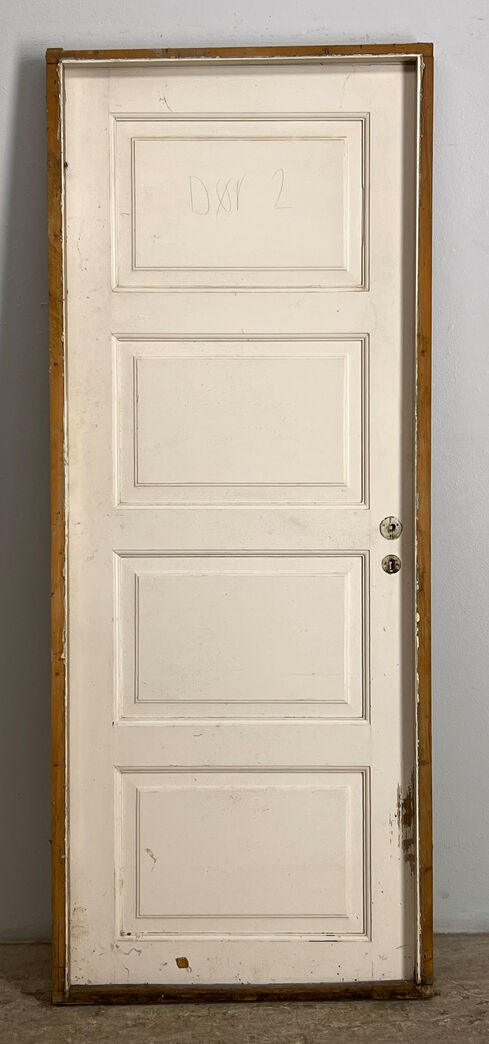 Fyldningsdør med karm