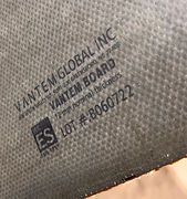 Isoleret byggeplade 122 x 244 cm