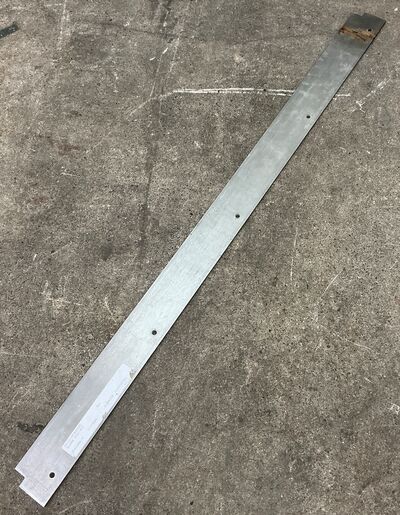 Bundstykke- stål- rustfrit 924 mm