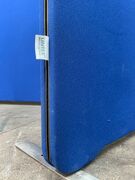 Blå Lintex skærmvæg - 2 stk