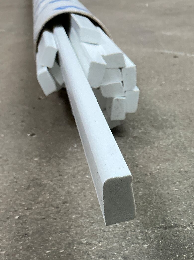 Primo 5065 skureliste 15x22 mm hvid