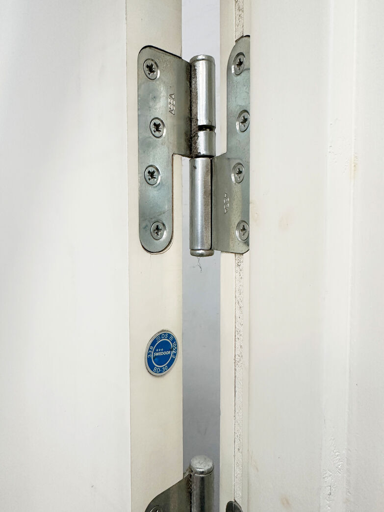 Swedoor branddør BD30 M10 med karm, vh