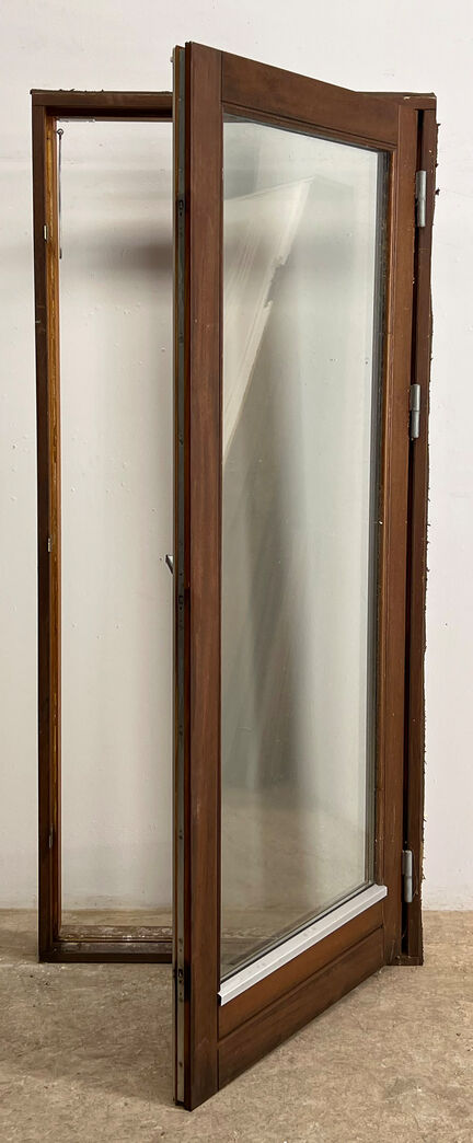 Terrassedør i mahogni