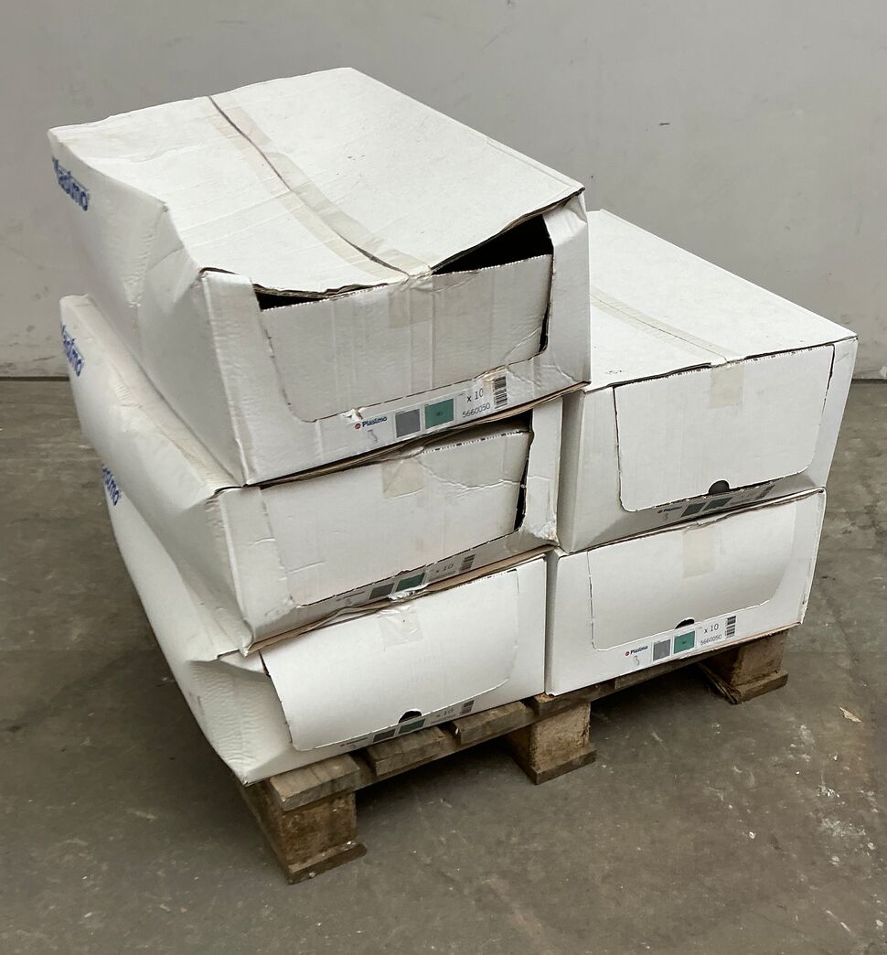 Plastmo stål plus nedførsel 90mm