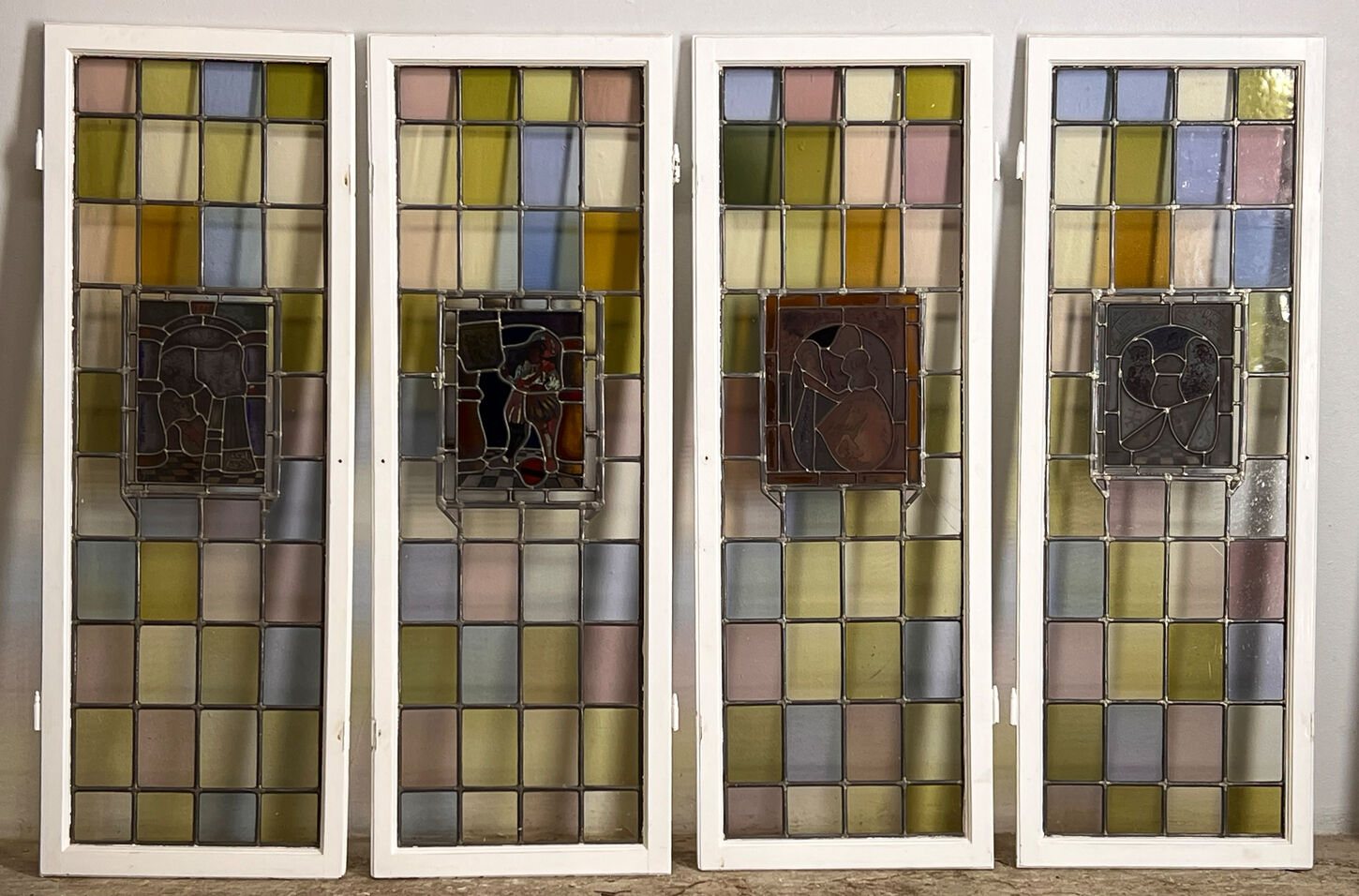 Ramme med riddermotiv