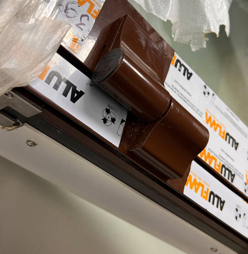 Brandvindue Aluflame med 3-lagsglas